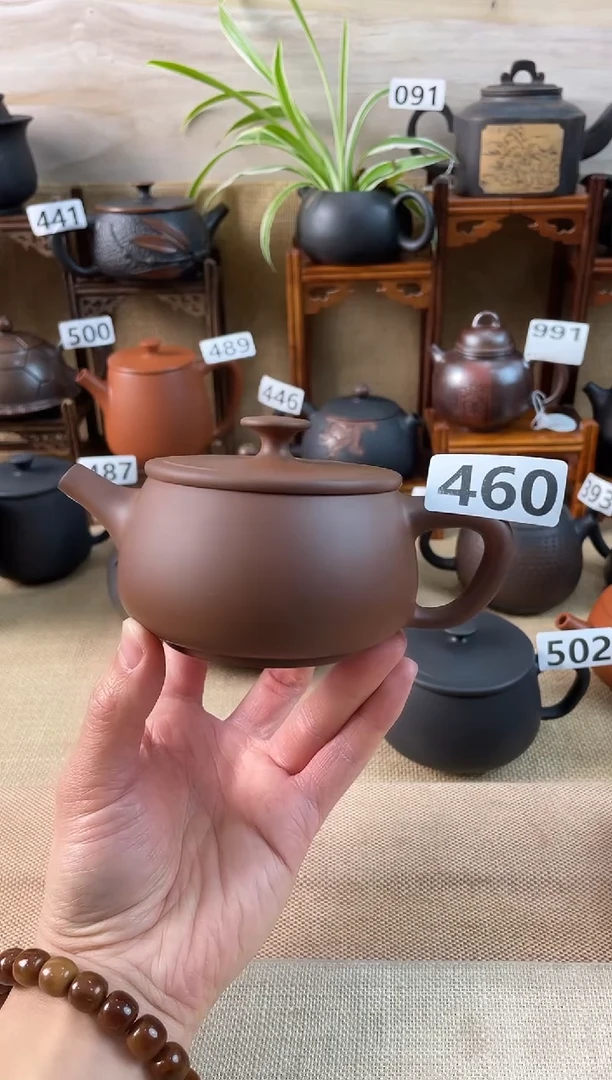 电****程建水紫陶单壶微瑕460