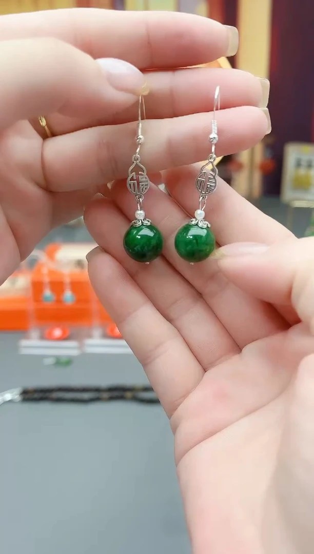 未镶嵌耳钉玛瑙/玉髓308