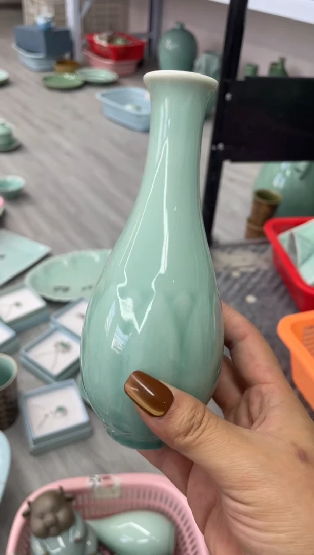 瓷特价福利 微瑕 慧仙青瓷