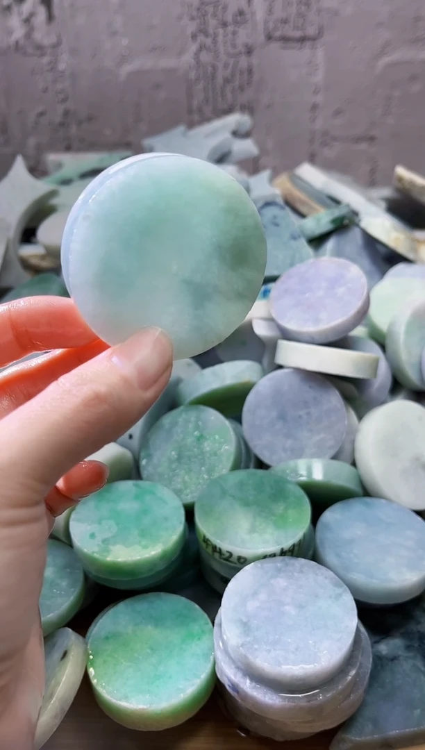 裸石翡翠天然翡翠A货石 南 504