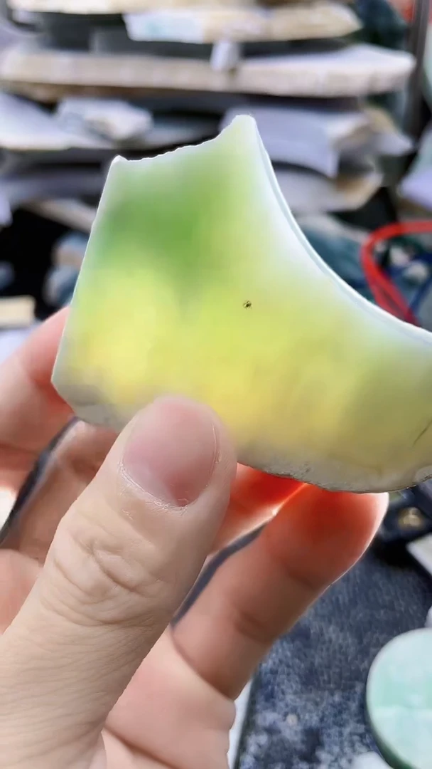 裸石翡翠天然A 货翡翠板料