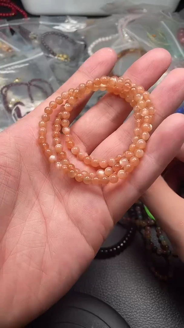 水晶手链未镶嵌多样性发货拍一发一