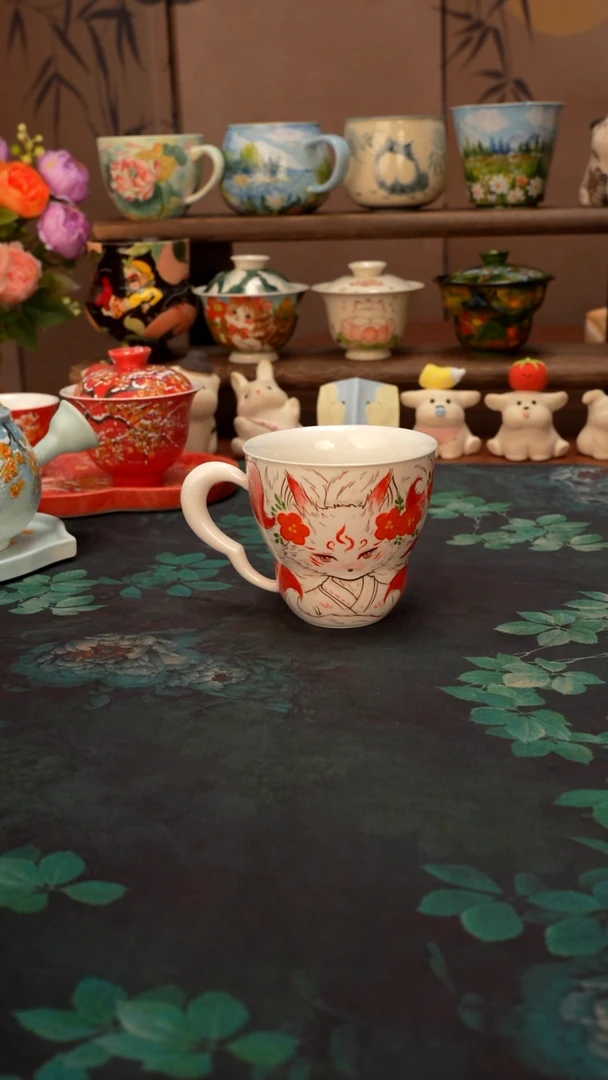 东树  九尾狐马克杯