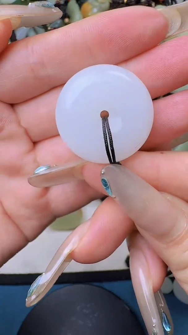 和田玉未镶嵌颈饰36