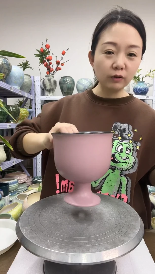 12.25陶瓷花盆直播链接高. 17     口12