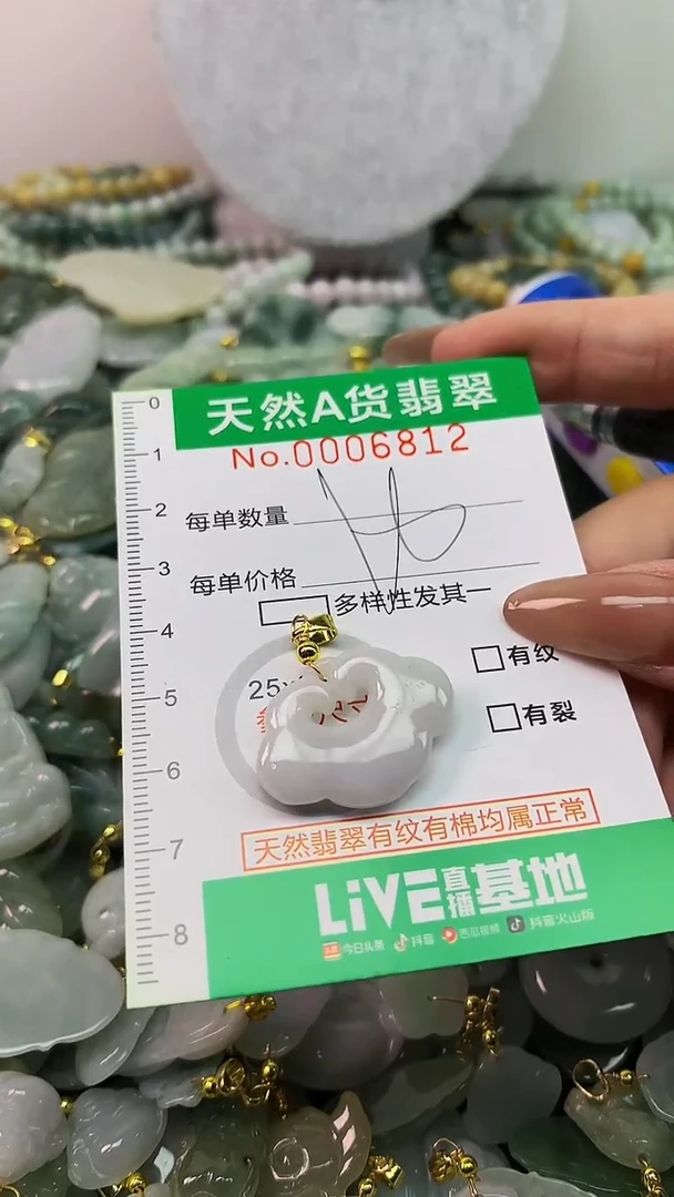 颈饰未镶嵌翡翠未镶嵌天然A货翡翠