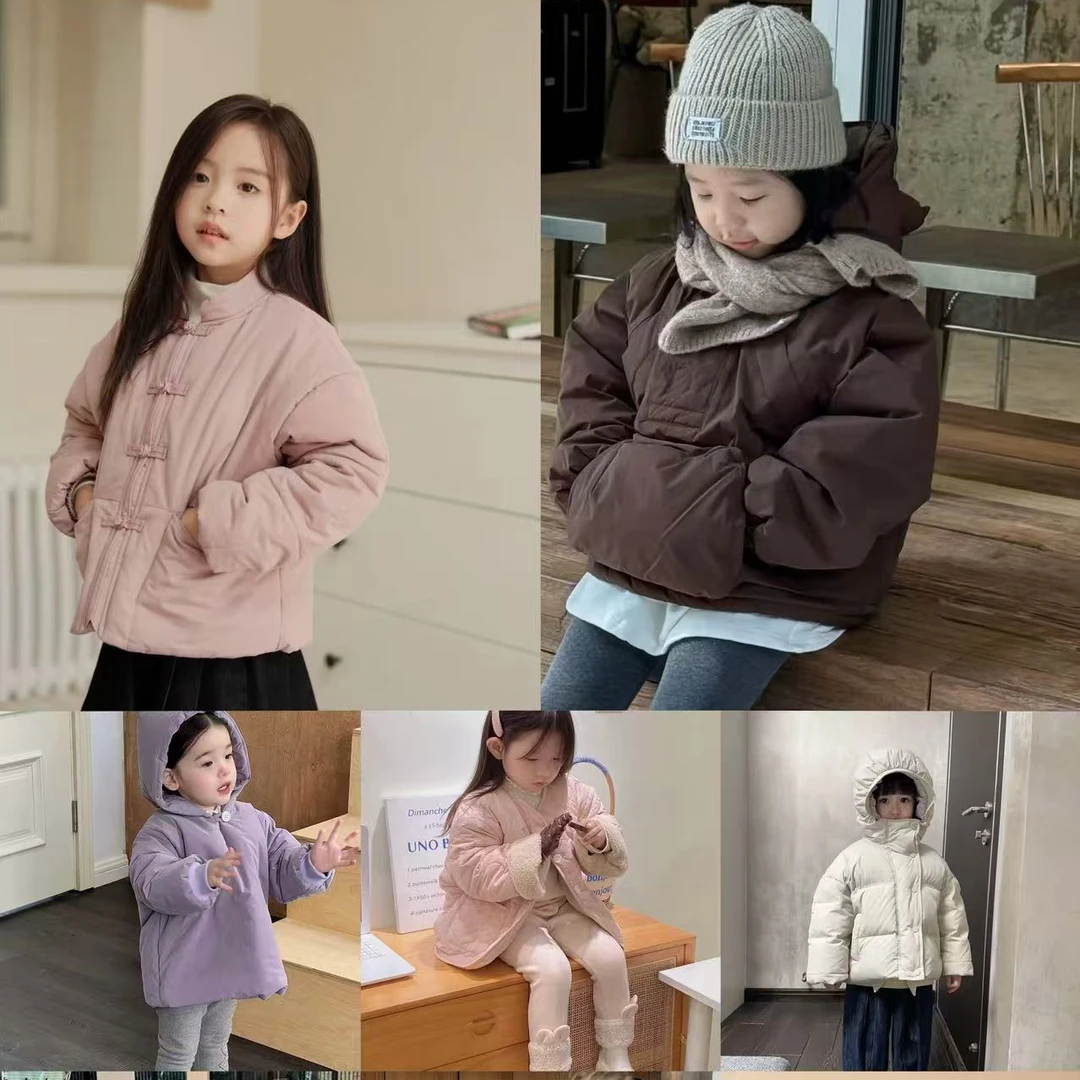 OAOH链接s秋季中大童时尚百搭休闲韩系加棉外套裤子款式