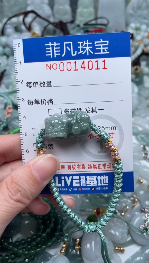 颈饰未镶嵌翡翠14011