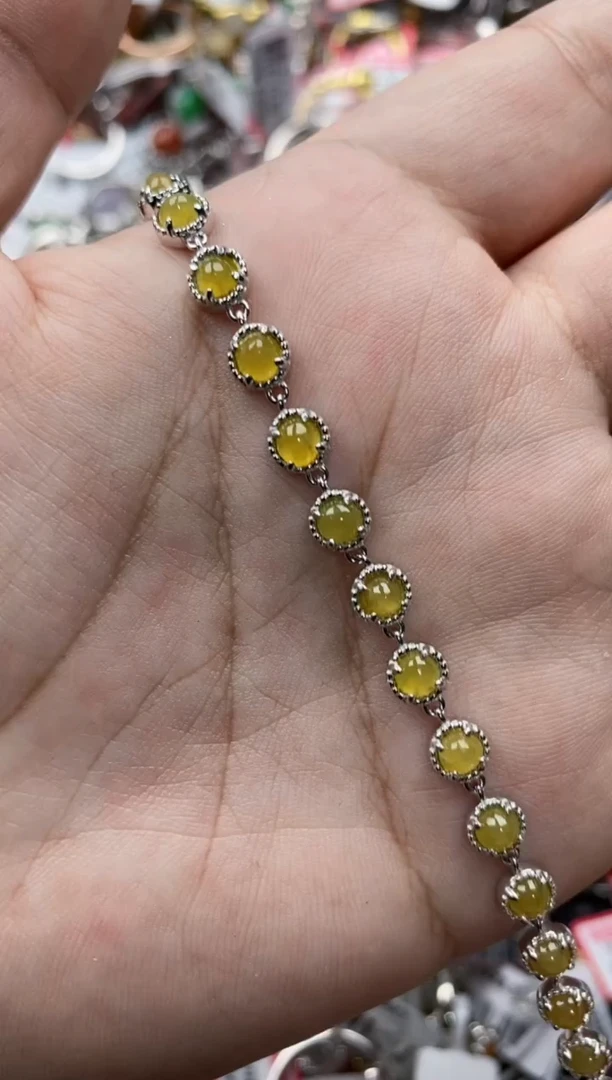 【闪购商品】翡翠戒指银S925镶嵌555555---4