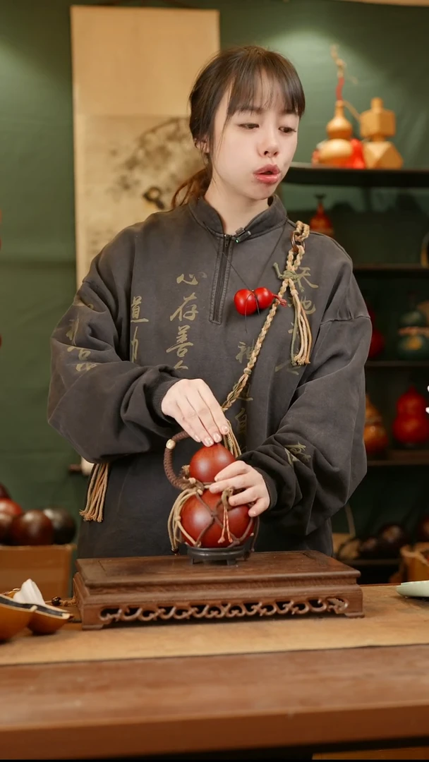 108号精品天然大漆酒葫芦一物一拍~400ml