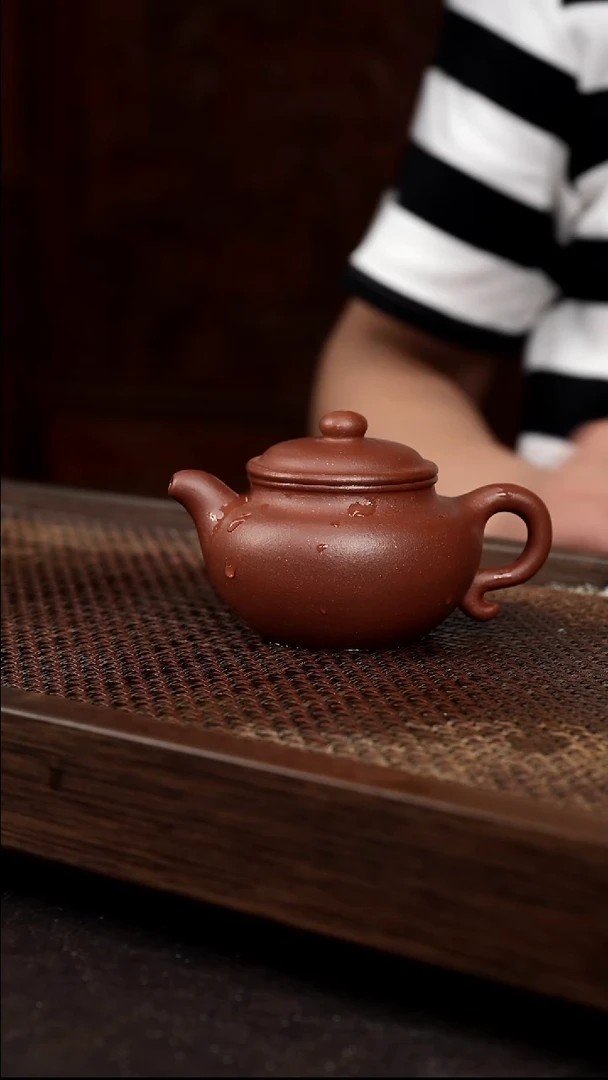 茶壶紫砂红降坡大亨仿古