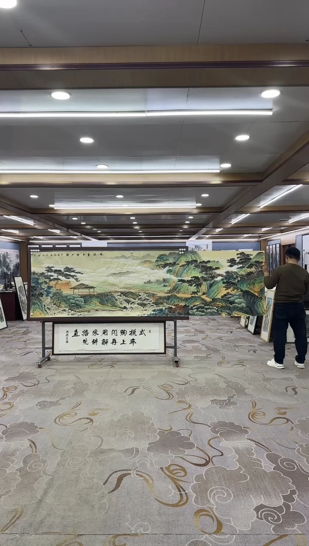 【闪购商品】绘画xc张伦玉-小丈二-国画