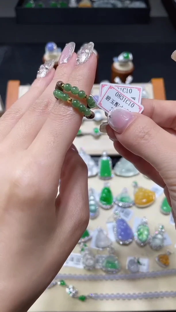 未镶嵌戒圈和田玉0831C10多样性发1