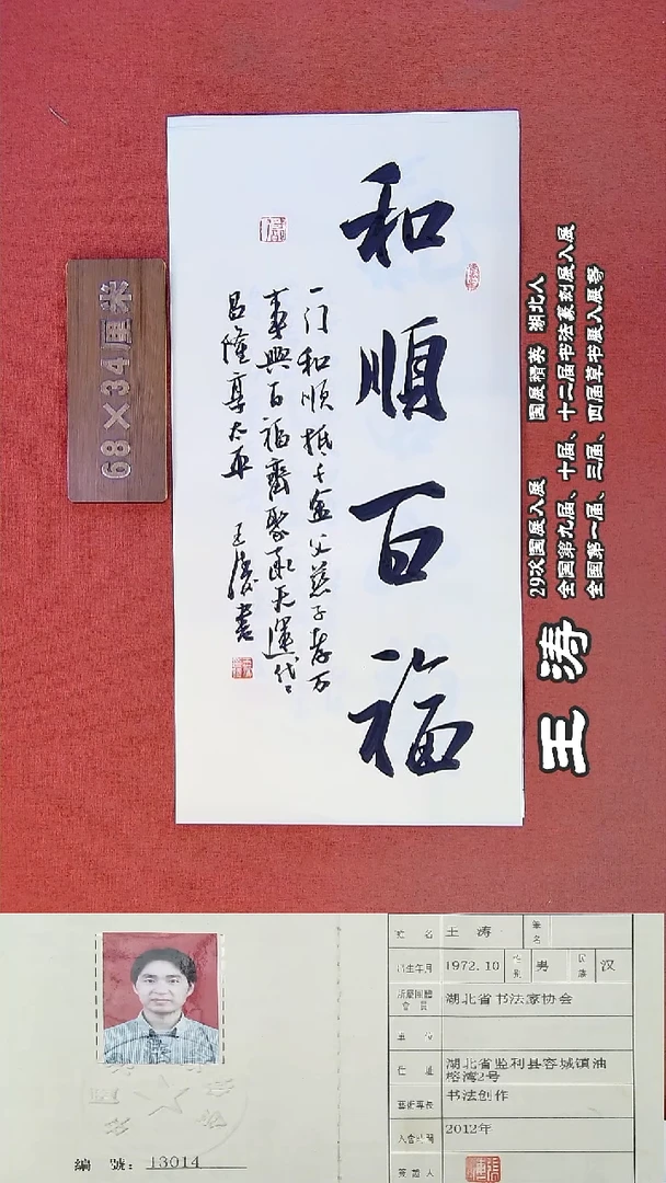 书法194R王涛书法作品