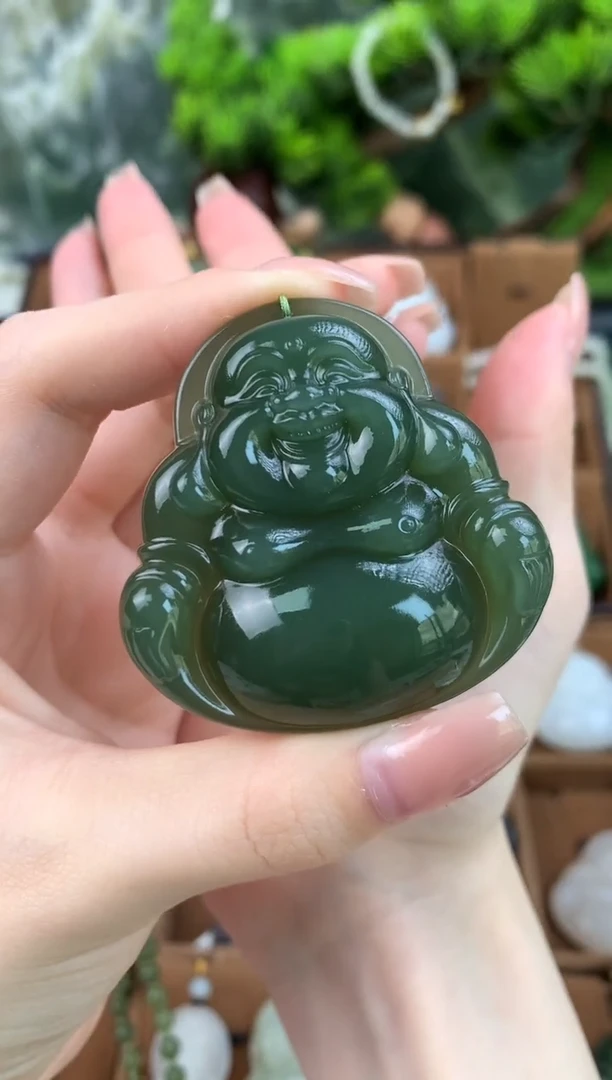 颈饰未镶嵌和田玉吊坠50mm
