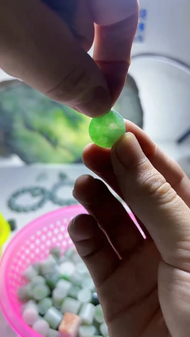 散珠翡翠翡翠裸石缅甸翡翠A货95