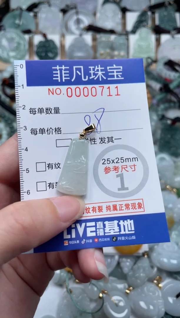 翡翠未镶嵌颈饰00..0711