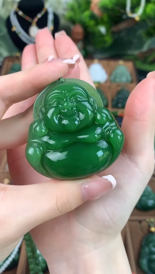 颈饰未镶嵌和田玉吊坠50mm