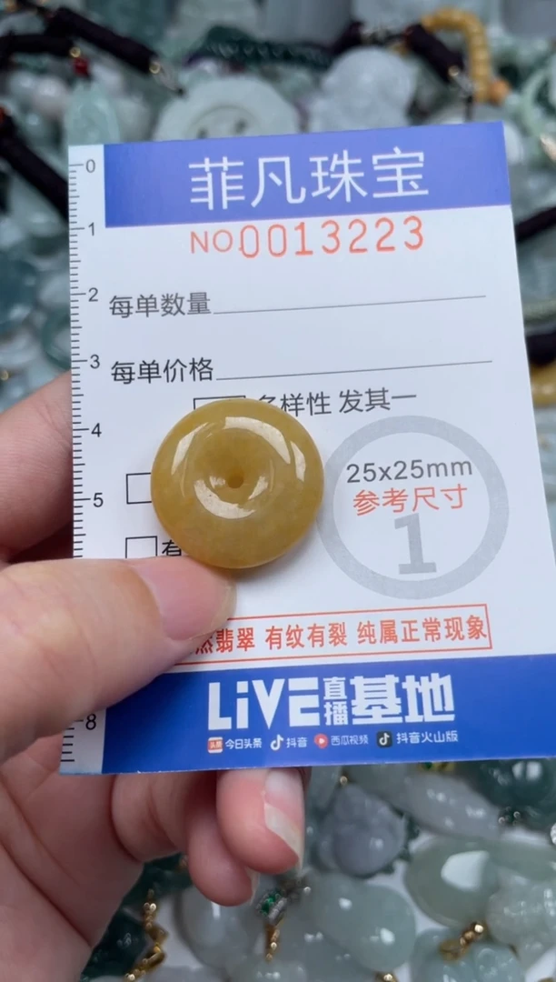 颈饰未镶嵌翡翠13223
