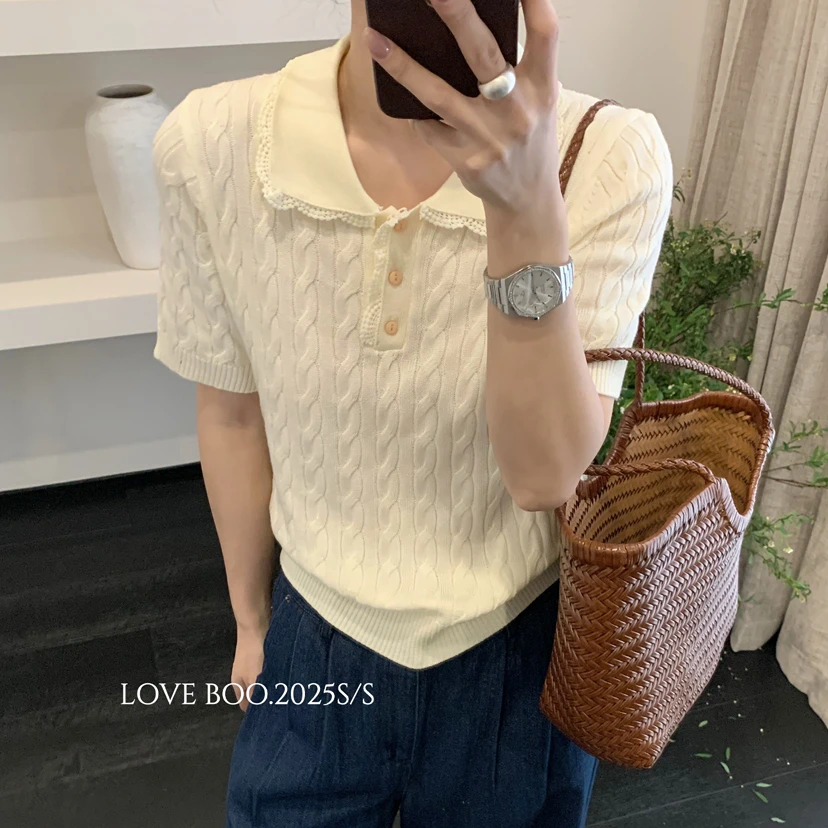 春上新LOVE BOO韩系时尚优雅休闲百搭显瘦法式小众女装