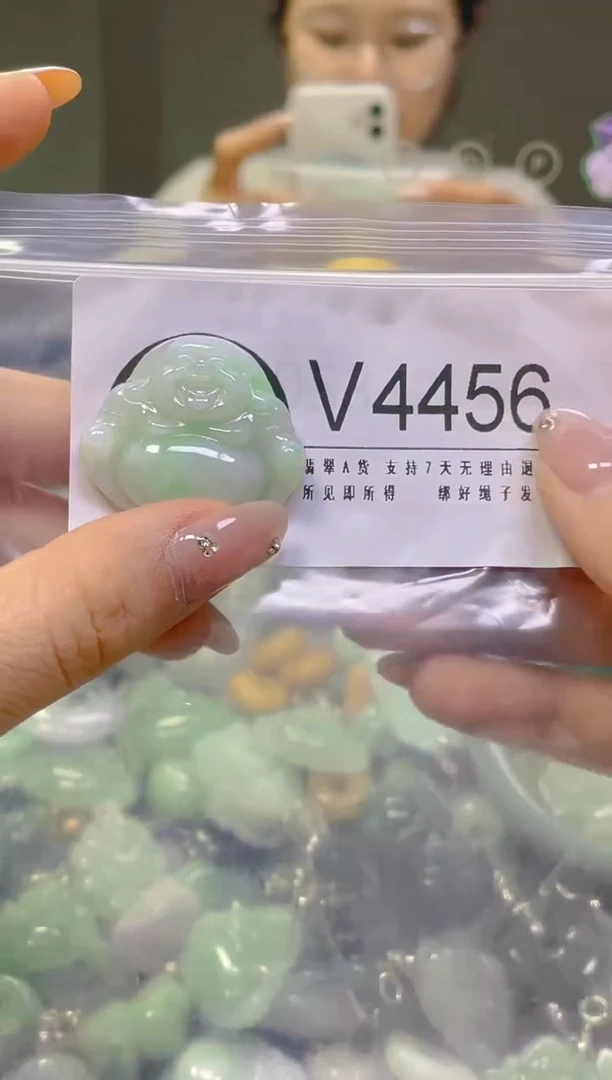 翡翠未镶嵌颈饰/V/翡翠A货，一件也是批发价