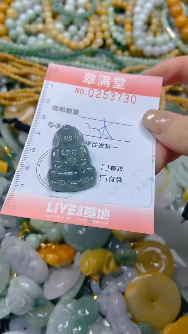 未镶嵌挂件翡翠闪购0253730