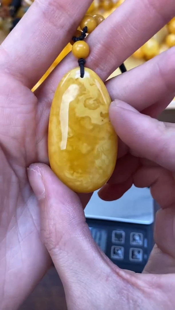 裸石琥珀未镶嵌天然琥珀蜜蜡