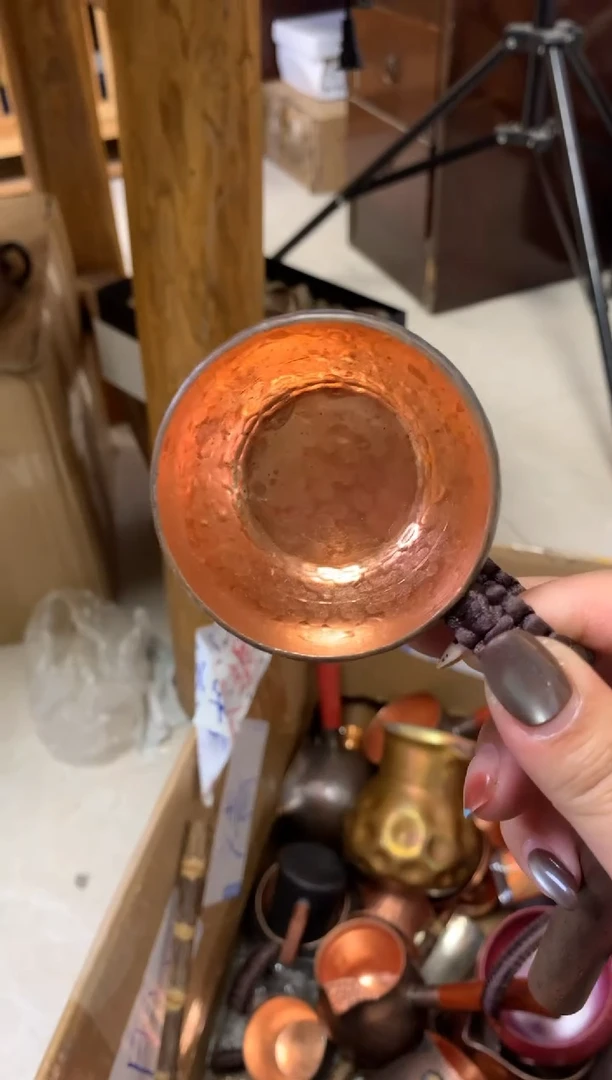 紫铜一张打耳把主人