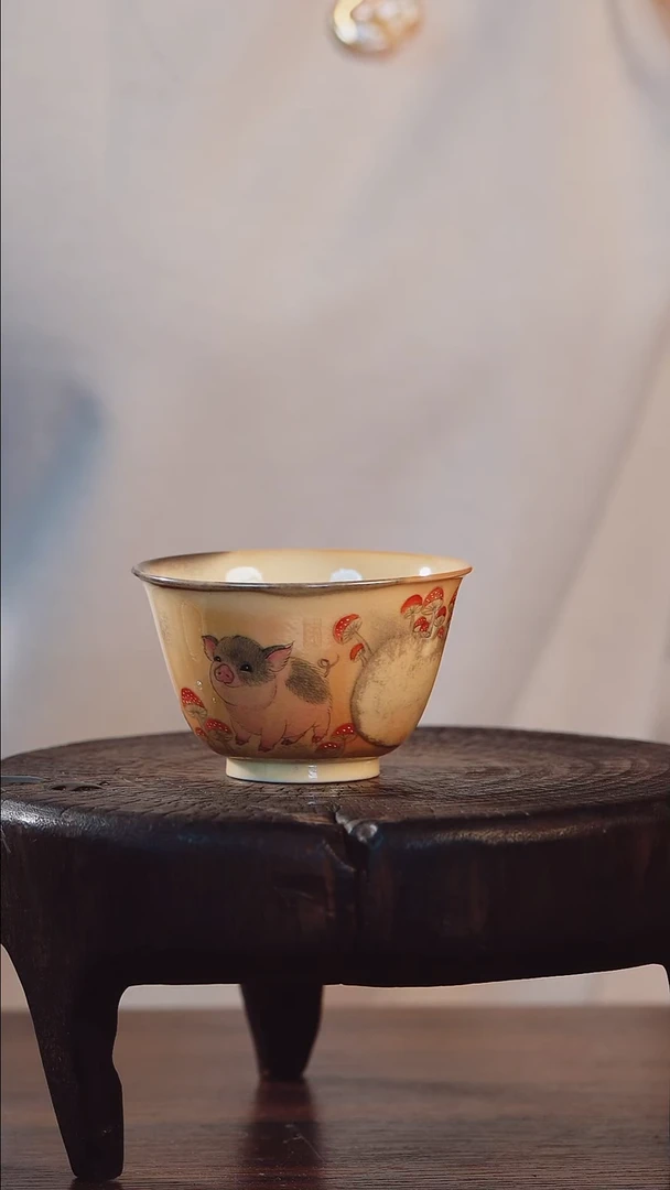 艺然堂手工手绘茶器