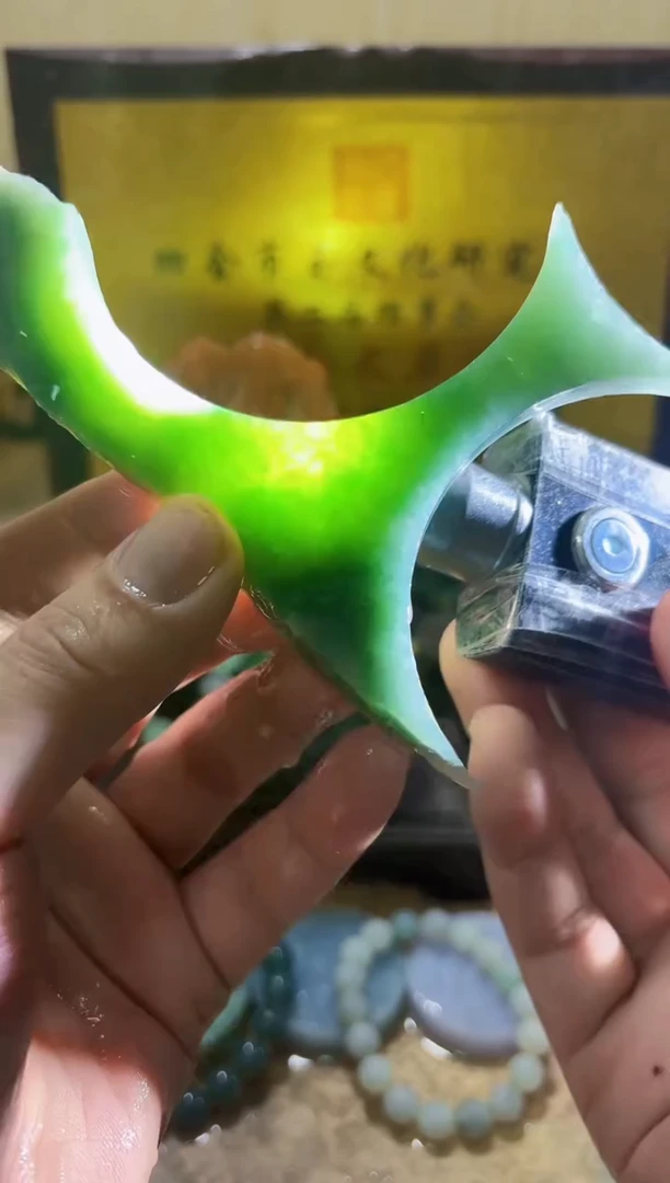 未镶嵌挂件翡翠A货常星7828