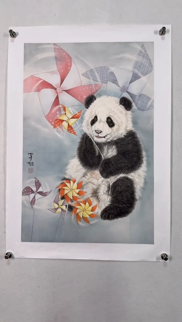 国画炳山艺术--李喆老师作品