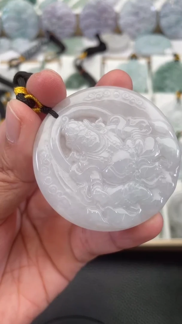 颈饰未镶嵌翡翠天然缅甸翡翠A货211