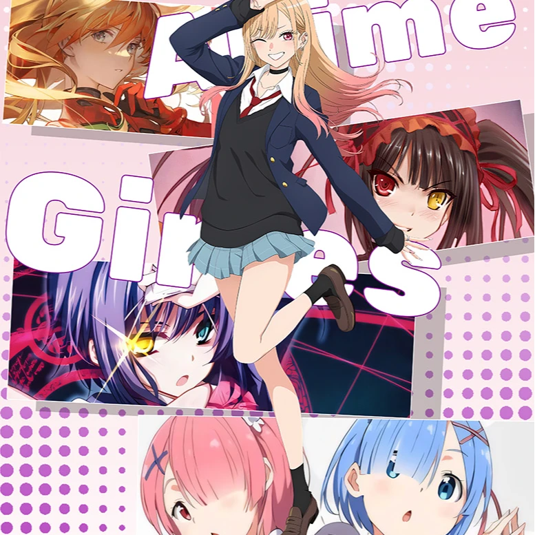 【百种ip少女集结】流沙冰箱贴（可换墙） 花间集文创 周边二创