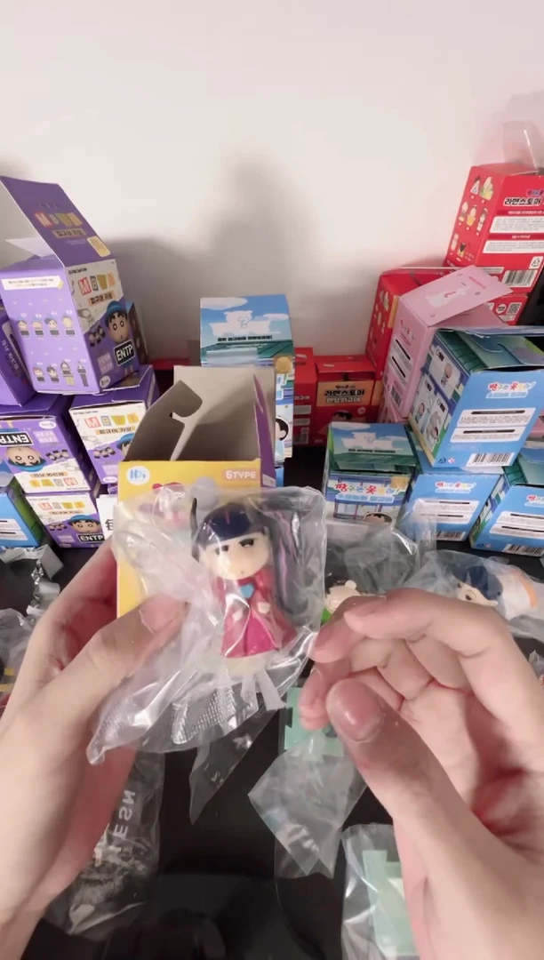 搪胶韩谷正版蜡笔小新隐藏小琦