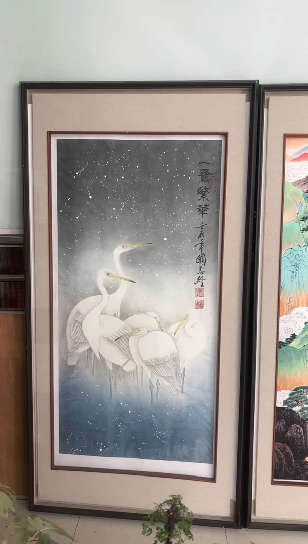 【闪购商品】绘画阚志经老师花鸟作品8平尺