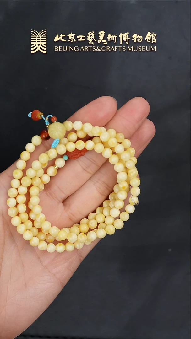 【闪购商品】蜜蜡手串未镶嵌B0118GMD070蜜蜡圆珠手串