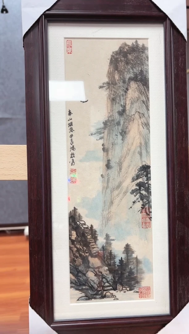 国画刘鸿俊老师亲笔手绘