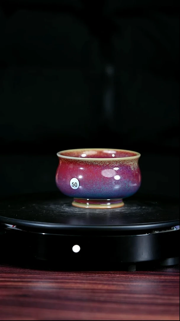 50#李盼龙一级品原矿钧瓷卢氏杯