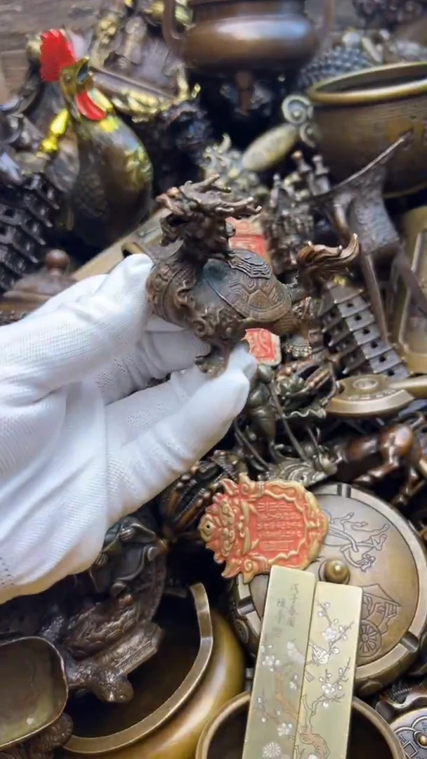 精美铜器，点击下单