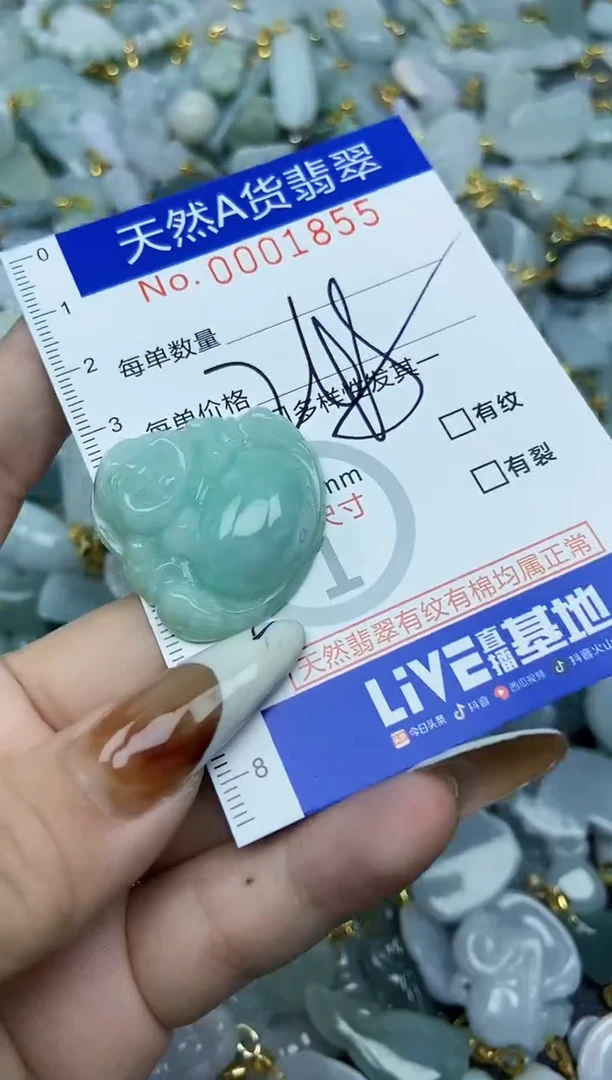 【闪购商品】翡翠颈饰未镶嵌天然A货翡翠