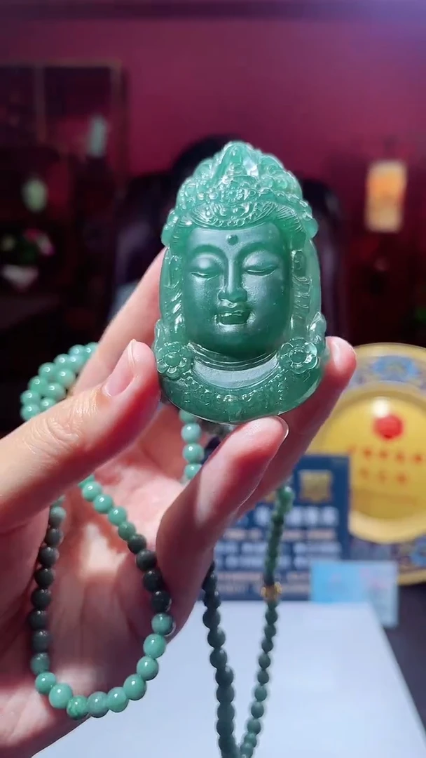 颈饰未镶嵌翡翠X-@@SHZM100344多样性发一