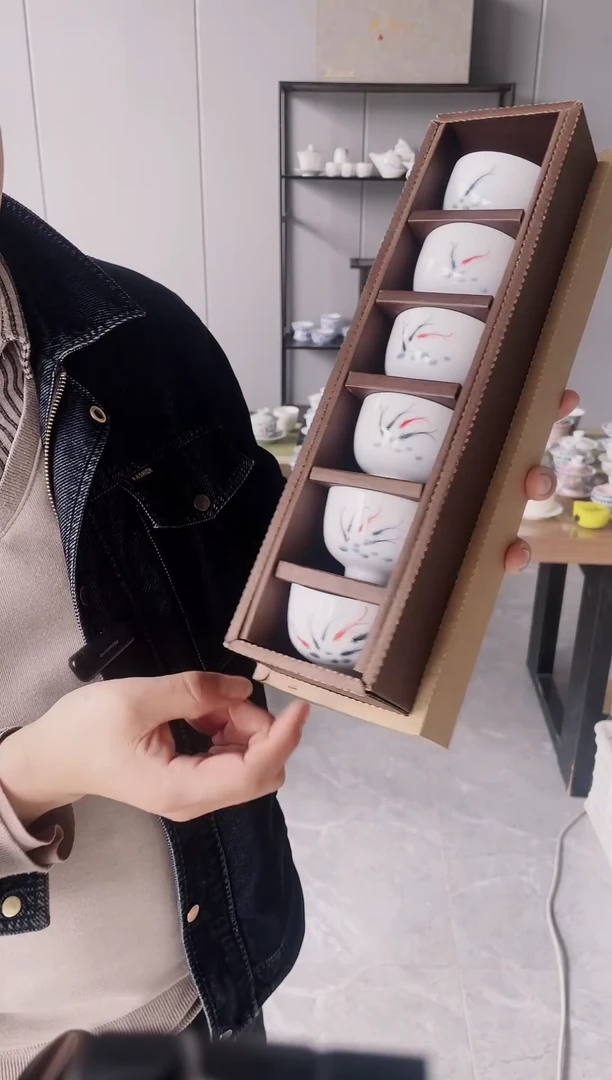 【闪购商品】【席欢李商城】鱼杯6个装