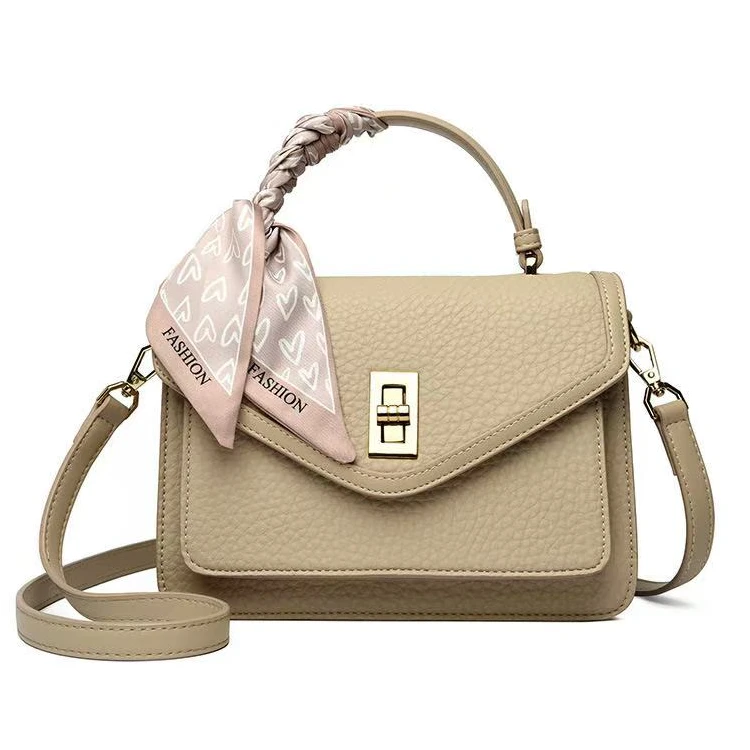 高级感大容量手提斜挎包简约法式女包时尚通勤A0519