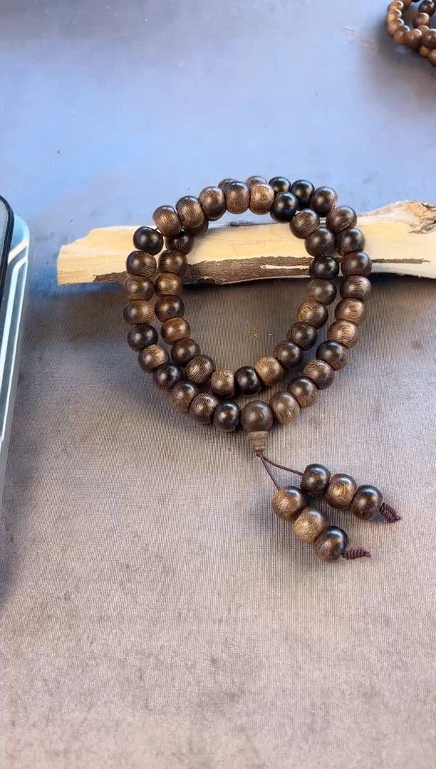 沉香沉香碎屑昆仑梅格13手持鼓珠沉多样性发一