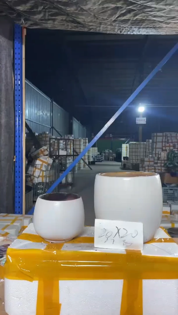 紫砂花盆宜兴紫砂 粗陶花盆20-20