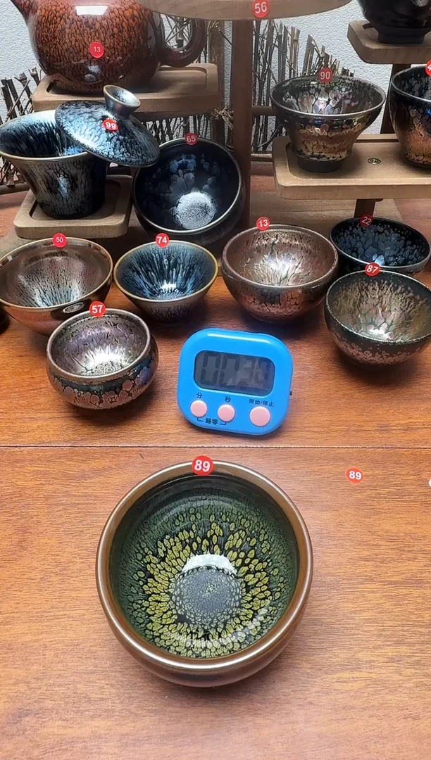 茶盏小**叔89号建盏工匠茶器