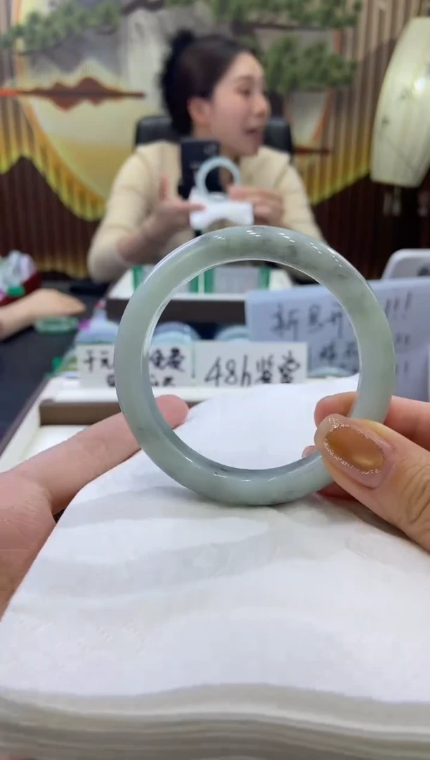 未镶嵌手镯翡翠0005464