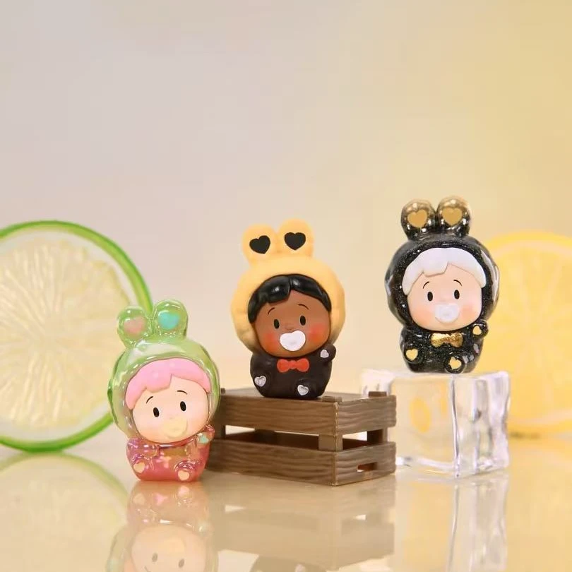 （小贵子代拆）放肆生长小花卷2代新品萌粒潮玩摆件