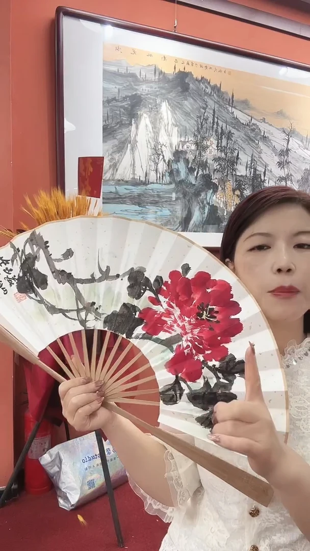 国画李少波/国画/扇面