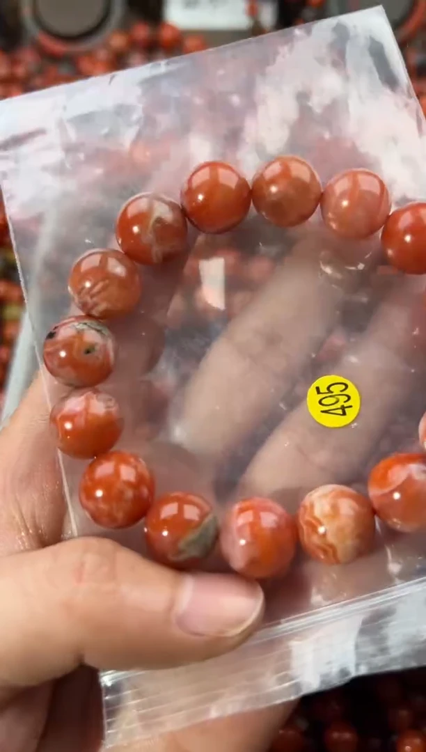 未镶嵌手串南红玛瑙13+